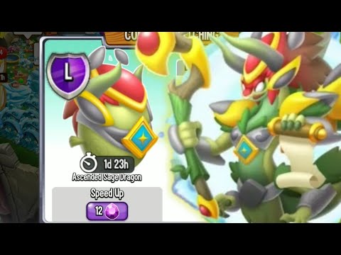 I Got Ascended Sage Dragon New Legendary In Dragon City !