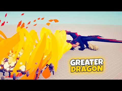 GREATER DRAGON vs EVERY FACTION | TABS Totally Accurate Battle Simulator Gameplay