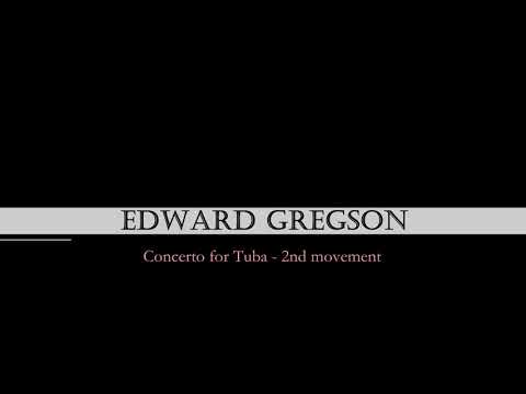 Gregson: Tuba concerto 2nd movement - piano accompaniment