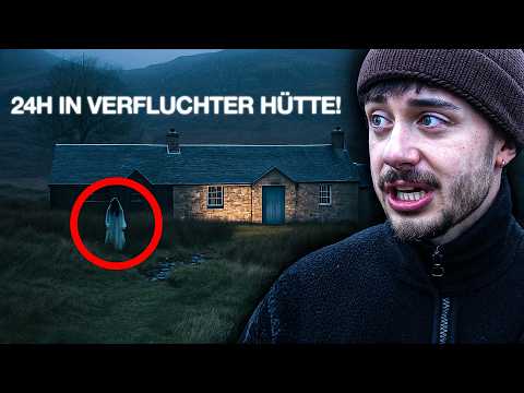 Eine Nacht in einer verlassenen von Geister heimgesuchten Hütte in Schottland!