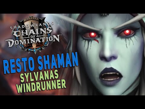 Shadowlands 9.1 SYLVANAS WINDRUNNER (Heroic) | Resto Shaman Raid Gameplay (PoV) - WoW