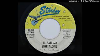 George Morgan - I'll Sail My Ship Alone (Starday 860)