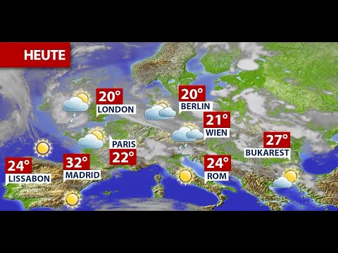 Aktuelle Wetterprognose für Samstag (20.06.2020)