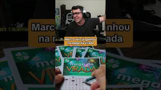 dia que o marco veio ganhou na mega da virada #marcoveio