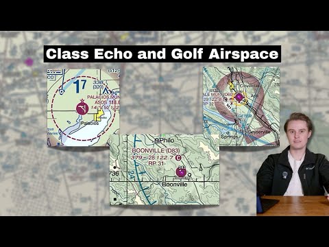 Class Echo and Golf Airspace | Private Pilot Checkride Study