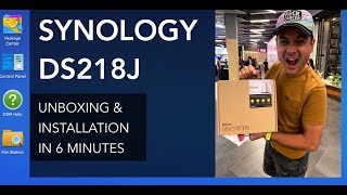 SYNOLOGY DS218J - Unboxing & Installing