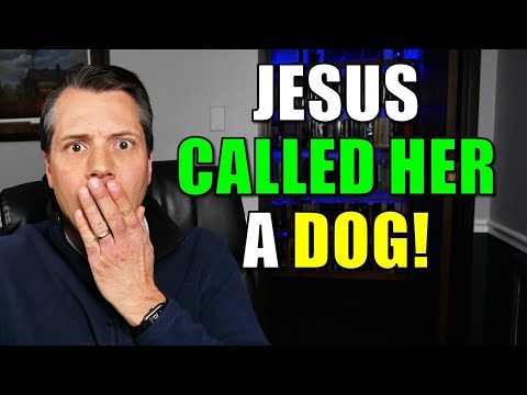 You don't give the children's bread to the dogs (Matthew 15, Mark 7)