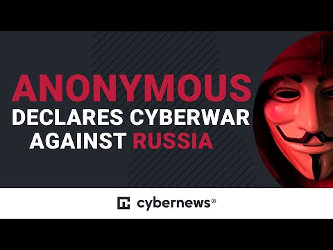 Hstoday Anonymous Hackers Fire 'Warning Shot' at Companies Refusing to Pull  Out of Russia - HS Today