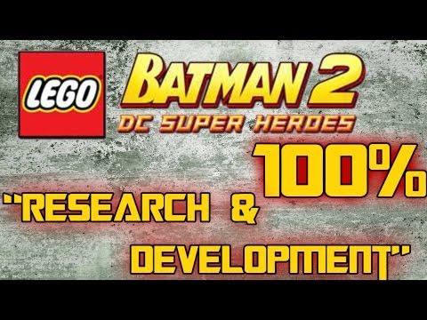 LEGO Batman 2 : DC Superheroes - 100% Walkthrough - Chapter 9 -  Research & Development