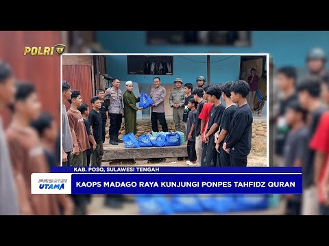 KAOPS MADAGO RAYA KUNJUNGI PONPES DI TAMANJEKA PERKUAT SINERGI CEGAH RADIKALISME