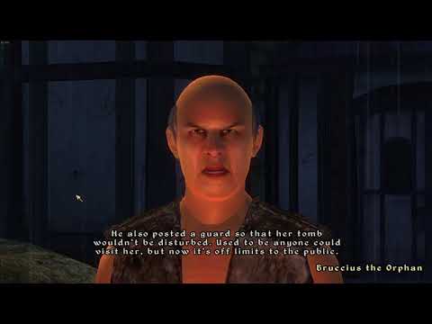 VOICE ACTING FAIL [Oblivion] Voice actor changes in middle of line! LOL