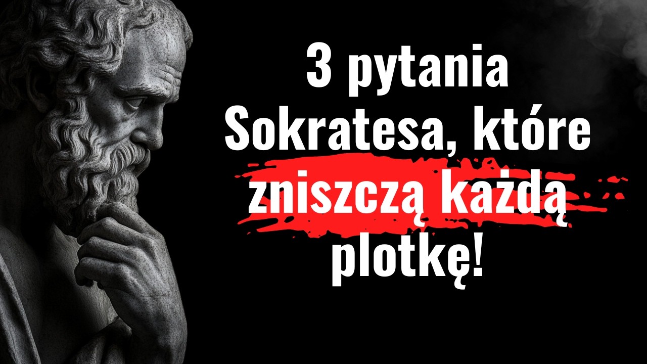 Skuteczna technika Sokratesa na plotki. Mądre opowieści o starożytnej Grecji | Cytaty filozoficzne