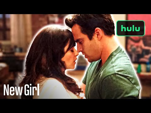 Nick and Jess’s First Kiss | New Girl | Hulu