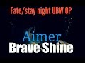 English sub - Fate/stay night UBW OP2 - Brave ...