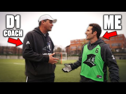 I Tried out for a D1 Lacrosse Team
