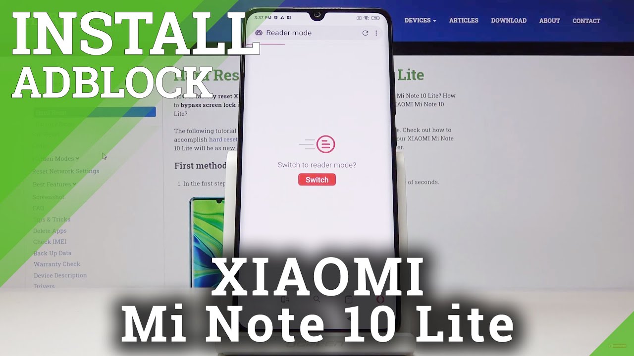 How to Install AdBlock in Xiaomi Mi Note 10 Lite - Remove Annoying Adds