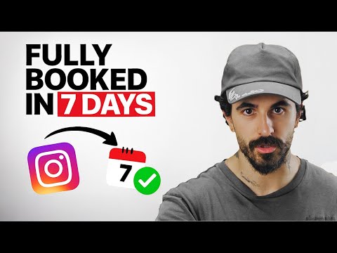 how i used "instagram engineering' to book out my barber shop in 7 days (copy me)