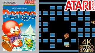 Pengo Atari 2600 4k 60fps Longplay