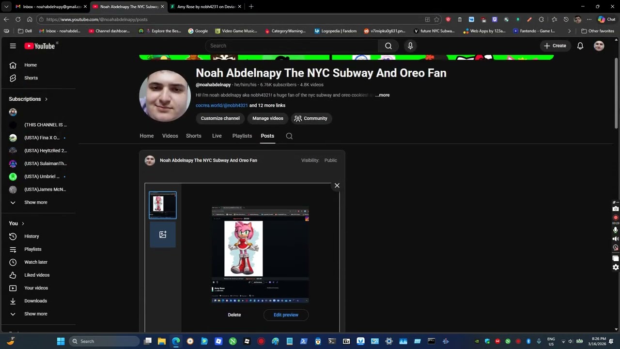 Thanks For 1.3k Views Of My Amy Rose On Deviantart!