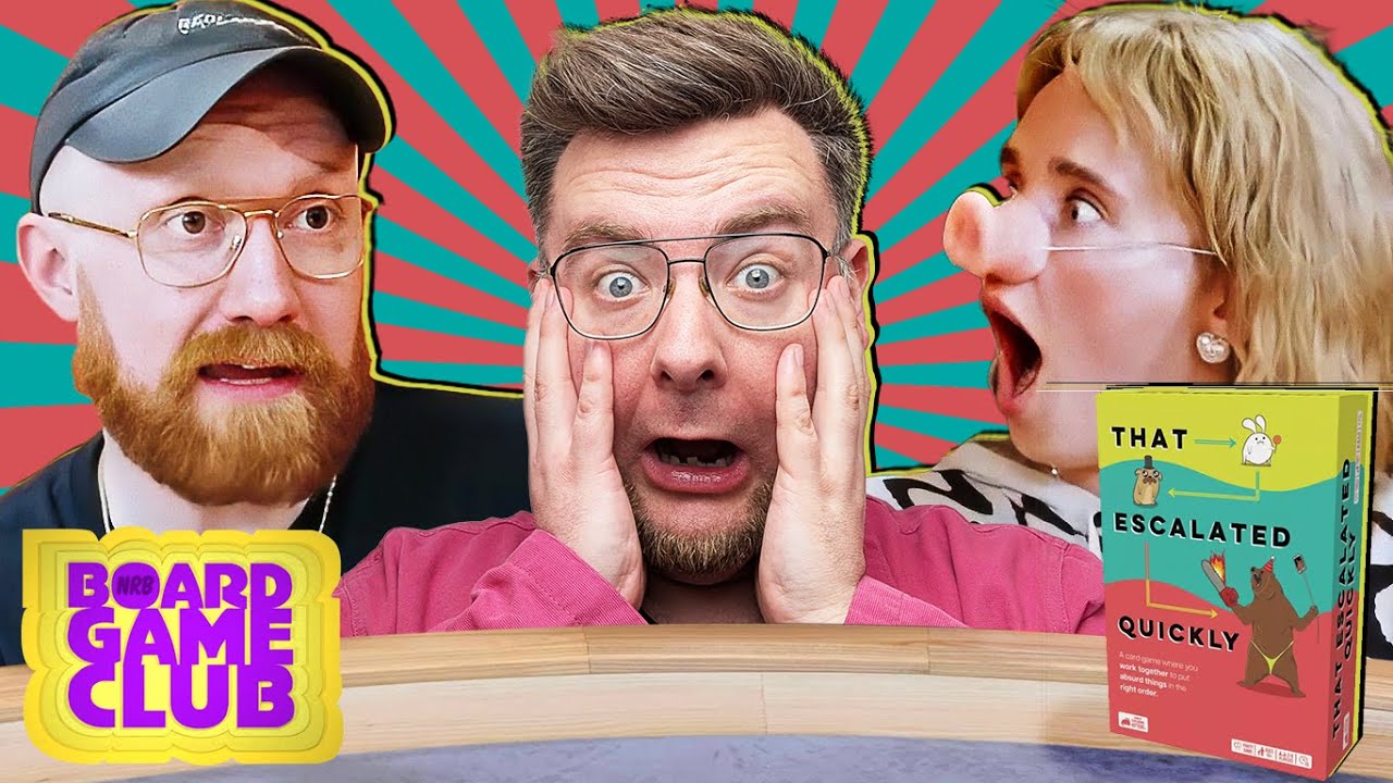 Let's Play THAT ESCALATED QUICKLY (feat. TomSka) | Board Game Club