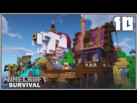 TheMythicalSausage - LETS BUILD A FISHING HUT!!! - Minecraft 1.16 Survival Let's Play