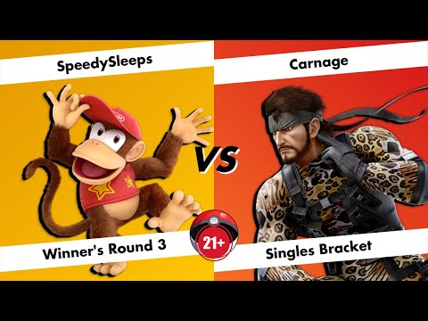 Central Colosseum 21 - Winner's Round 3 - SpeedySleeps (Diddy Kong) vs Carnage (Snake)