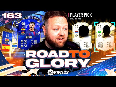 Sooo... I opened the MID ICON PLAYER PICK!!! FIFA 23 Road To Glory #163