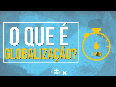 O Que É Globalização (em 1 minuto)
