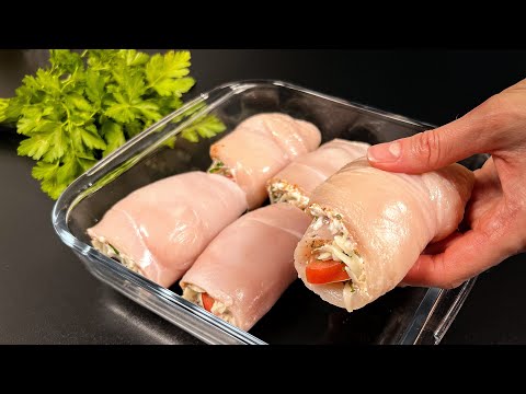 Everyone is looking for this chicken roll recipe! Delicious and easy!