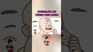 Kuririn faz um pedido para Goku #shorts #dbs #goku #anime #animação
