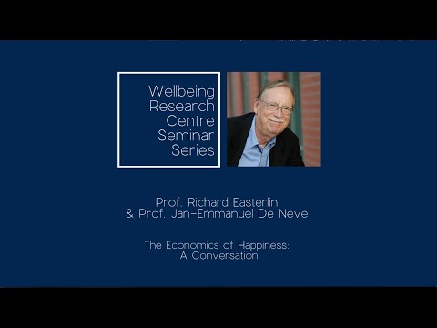 The Economics of Happiness: A Conversation with Richard Easterlin