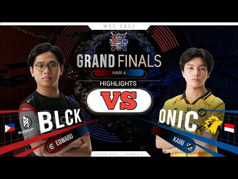 Onic VS Blacklist Grand Final MSC Game 6 Highlights - Mobile Legends