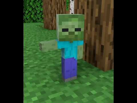 Monster School : Bad Boy vs Good Girl-Baby Zombie Minecraft Animation- (shorts version) #Shorts​ 16