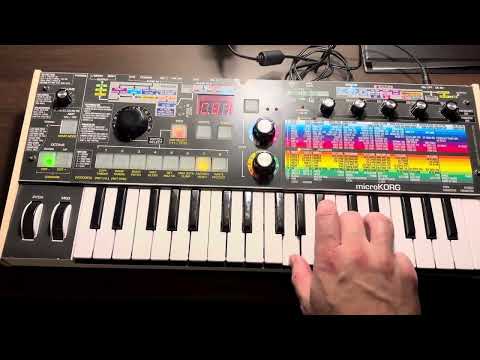 Selecting and Accessing Favourites on the Korg Microkorg and Microkorg S.