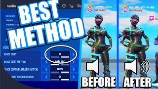 Fortnite Game Chat Not Working FIX PS4 2024 (HOW TO FIX VOICE CHAT FORTNITE PS4) Working Method!