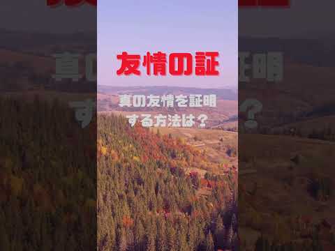 真の友情とは？　#親友 #名言 #格言 #マインドフルネス