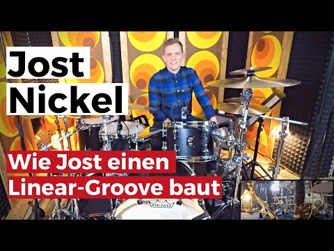 Wie Jost Nickel einen Linear-Groove baut | Schlagzeug Unterricht