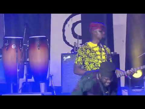 Maberu & Aluta Band performs Osetura at the New Afrika Shrine #felabration