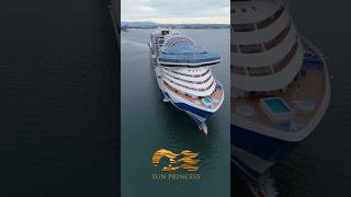 💙🤍BEAUTIFUL SUN PRINCESS LEAVING PUERTO RICO🇵🇷 #cruiseship #cruisetour