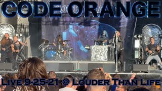 CODE ORANGE Live @ Louder Than Life FULL CONCERT 9-25-21 Louisville KY 60fps