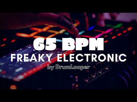 65 BPM Freaky Electronic Drum Loop | Practice Tool + Free Download