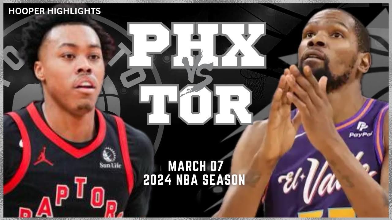 08.03.2024 | Phoenix Suns 120-113 Toronto Raptors