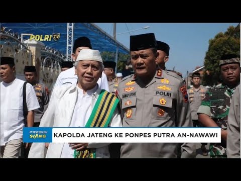 KAPOLDA JATENG KE PONPES PUTRA AN NAWAWI