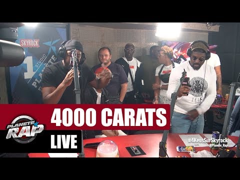 4000 CARATS en live #PlanèteRap