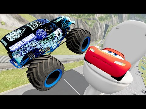 BeamNG Crazy Car Crashes and Jumps LIVE #3 - Random Vehicles Total Destruction | Griff's Garage