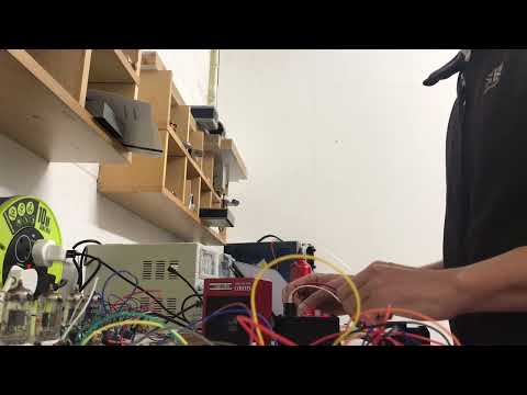 Dual triode oscillator and a pentode VCA controlled by Korg SQ1