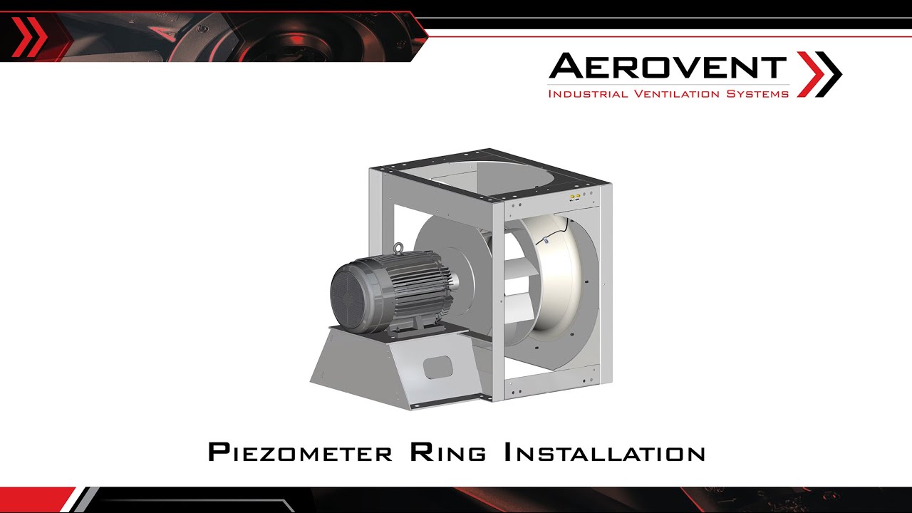 Piezometer Ring Installation   Plenum Fans