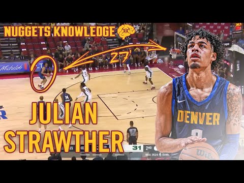 UNLIMITED RANGE 🎯I Nuggets Knowledge: Julian Strawther