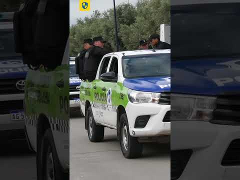 La Policía de Tucumán y fuerzas nacionales montan un operativo por la llegada del presidente Milei