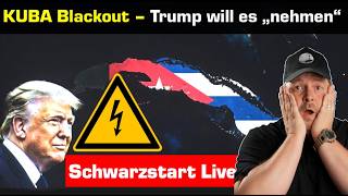 KUBA Blackout - Dank Trump und er will Kuba nehmen
